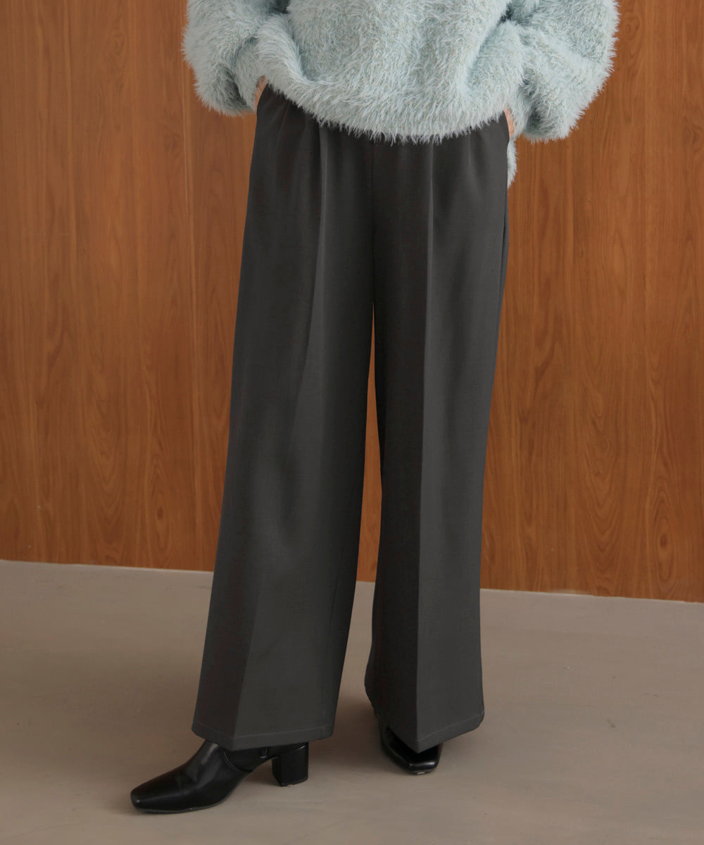 2タックストレートパンツ