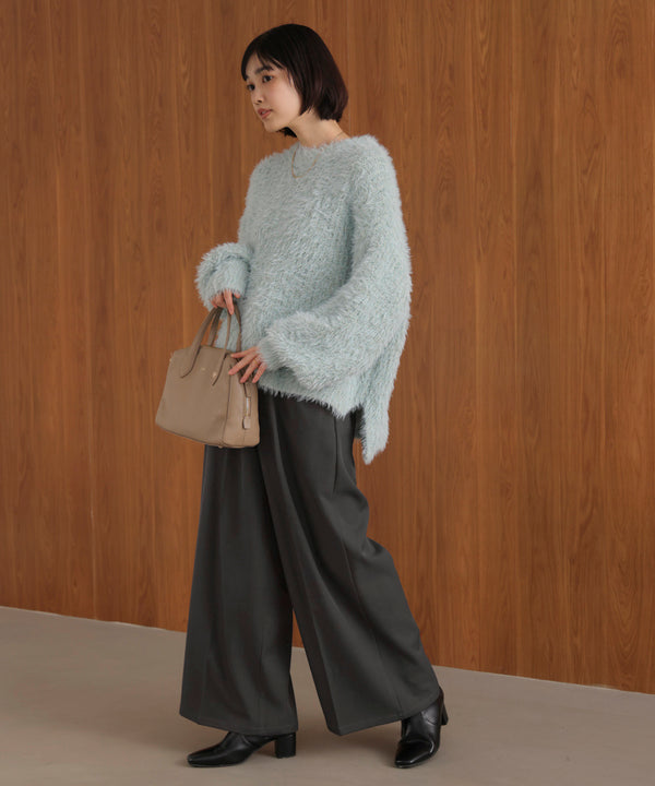 2タックストレートパンツ