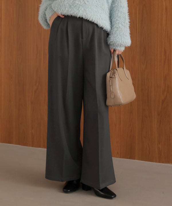 2タックストレートパンツ