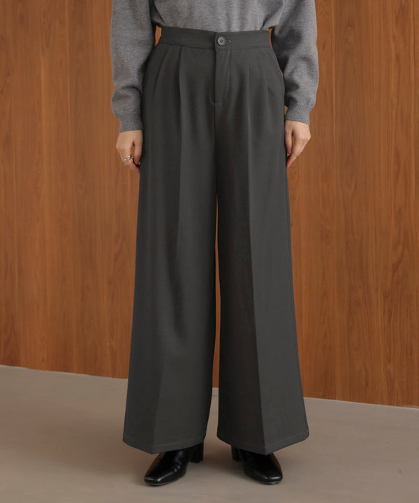 2タックストレートパンツ