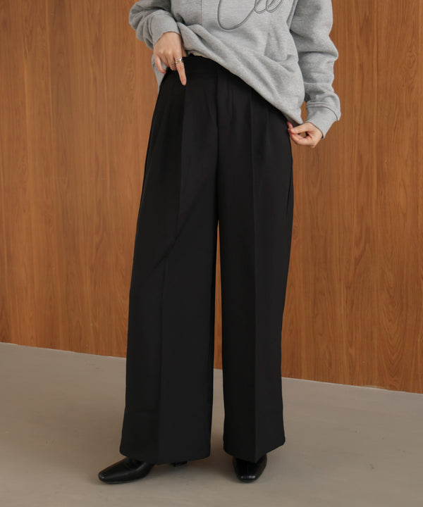 2タックストレートパンツ