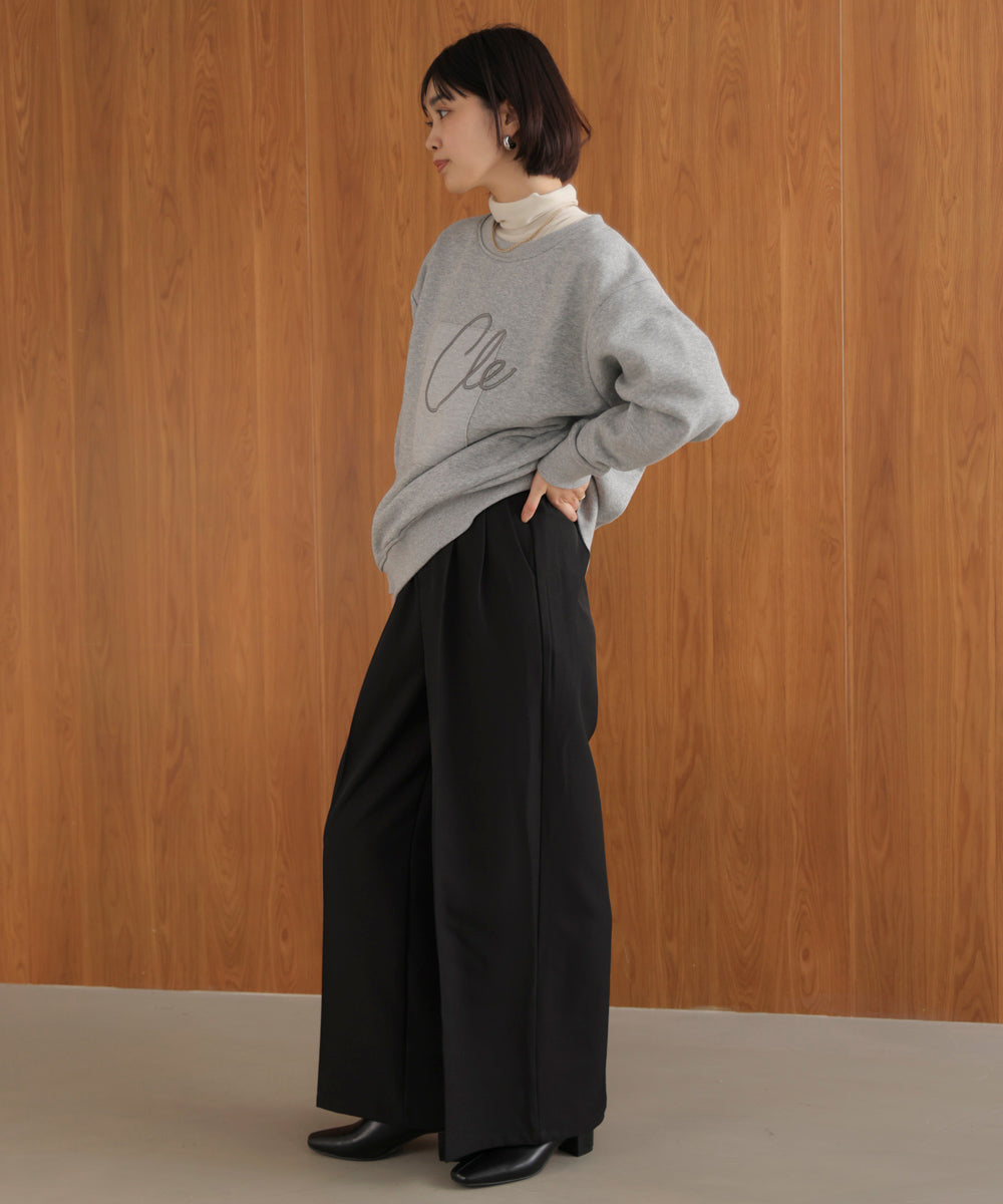 2タックストレートパンツ