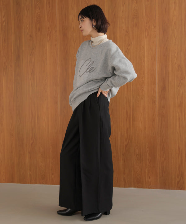 2タックストレートパンツ