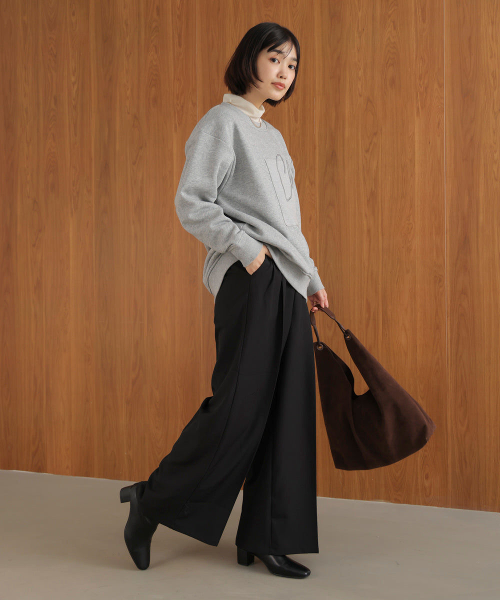 2タックストレートパンツ