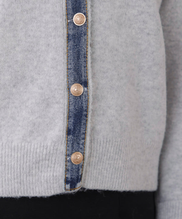 デニムニットドッキングジャケット
