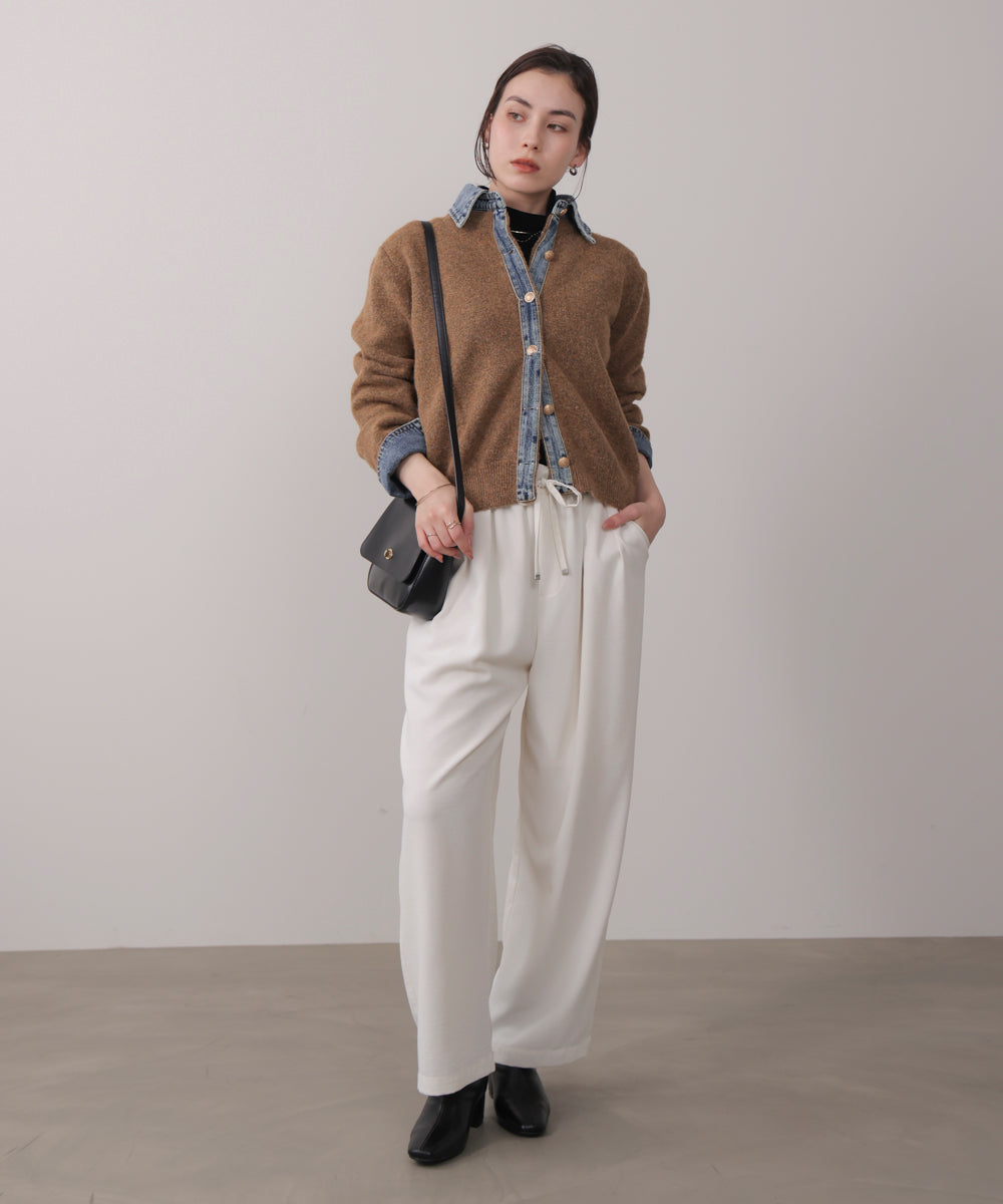 デニムニットドッキングジャケット