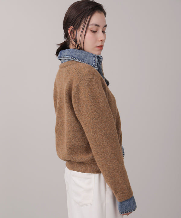 デニムニットドッキングジャケット