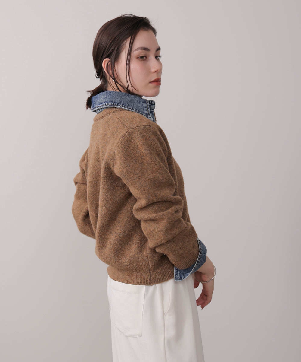 デニムニットドッキングジャケット