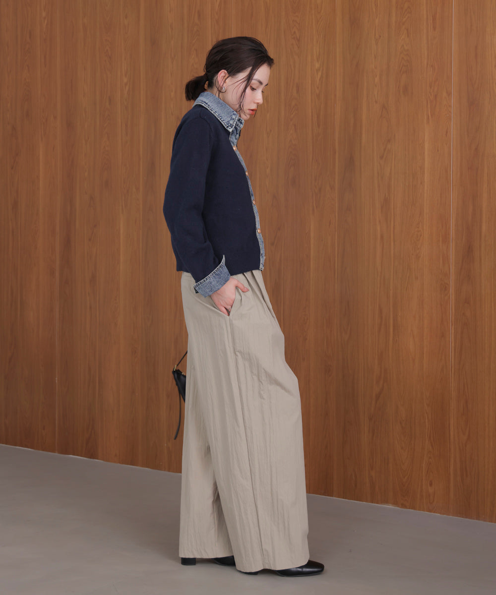 デニムニットドッキングジャケット