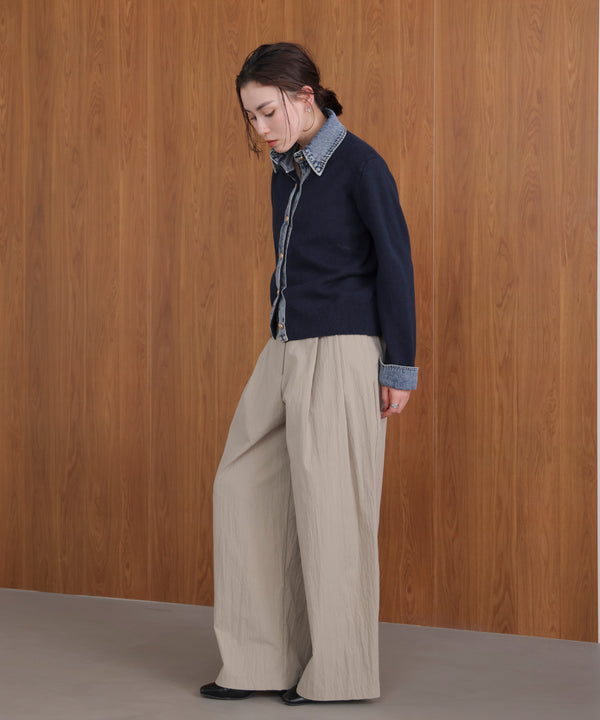 デニムニットドッキングジャケット