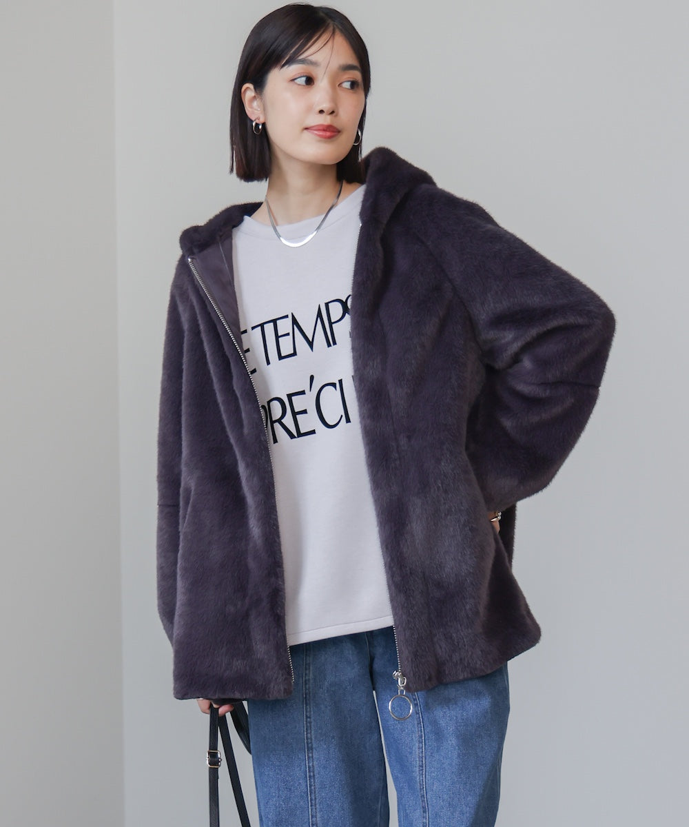 フェイクファーコート［10/31発送予定］