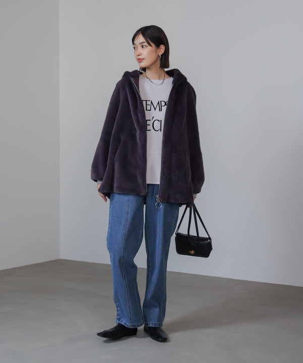 フェイクファーコート［10/31発送予定］