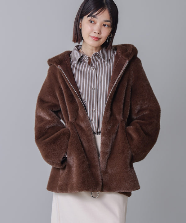 フェイクファーコート［10/31発送予定］