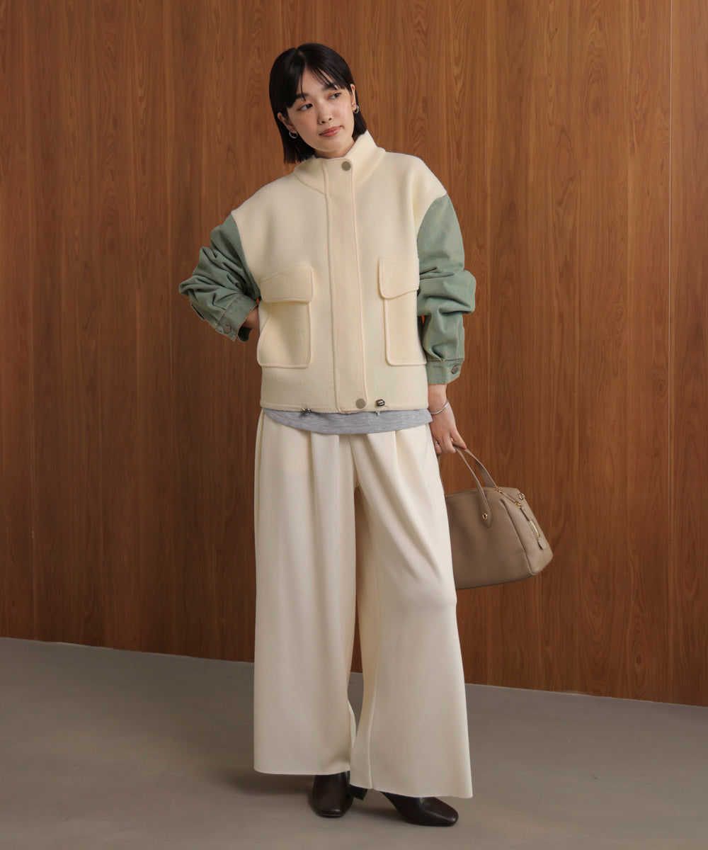 デニムコンビジャケット