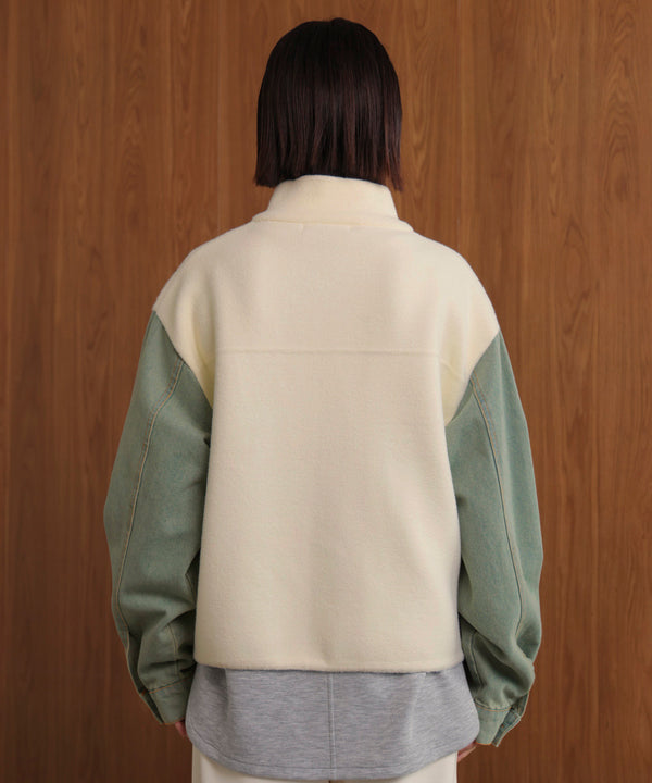 デニムコンビジャケット