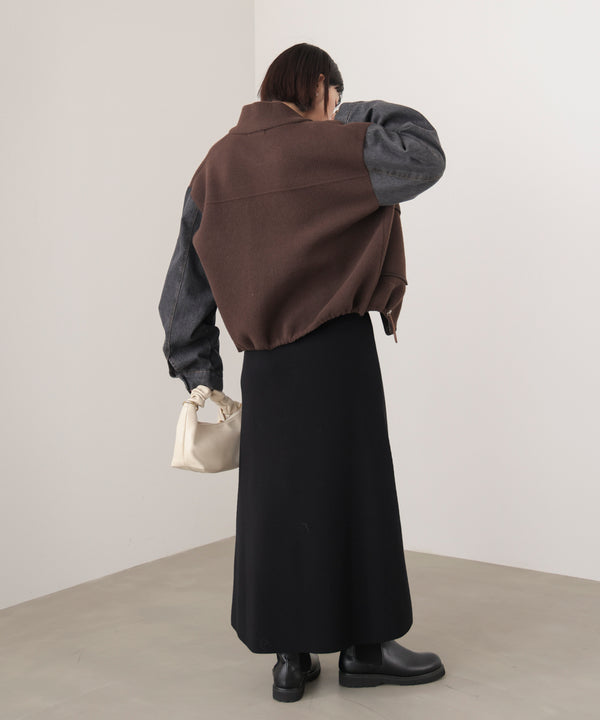 デニムコンビジャケット