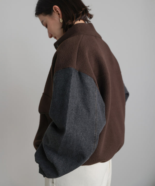 デニムコンビジャケット