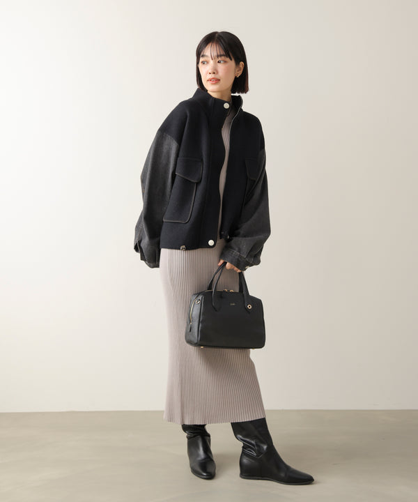 デニムコンビジャケット