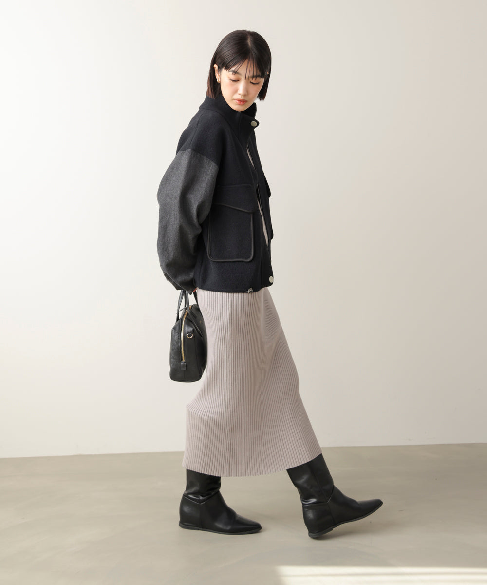 デニムコンビジャケット