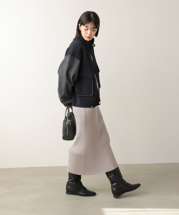 デニムコンビジャケット