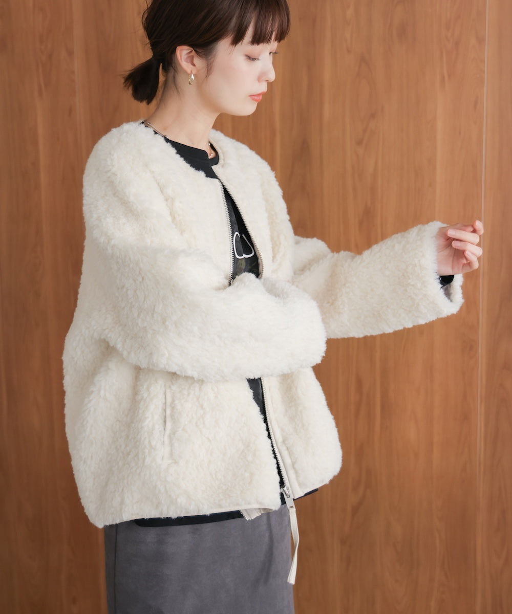 ボアショートアウター［11/19発送予定］