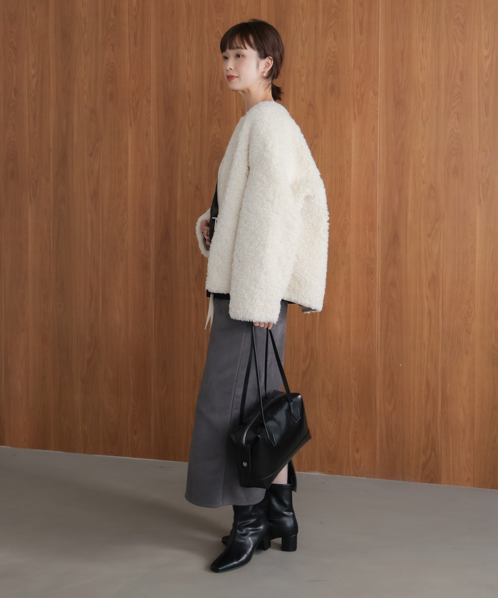 ボアショートアウター［11/19発送予定］