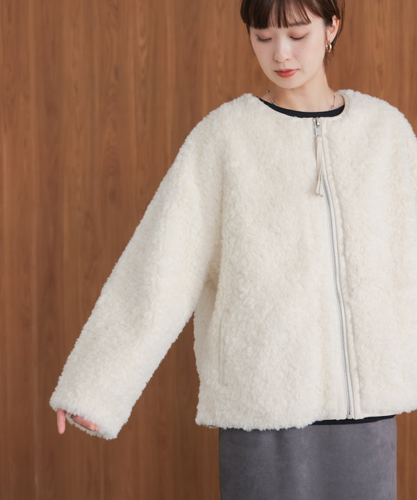 ボアショートアウター［11/19発送予定］