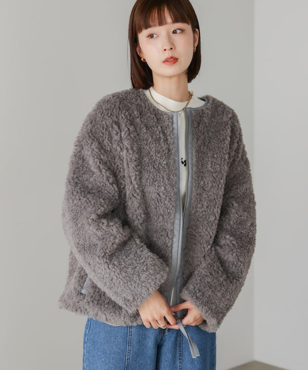 ボアショートアウター［11/19発送予定］