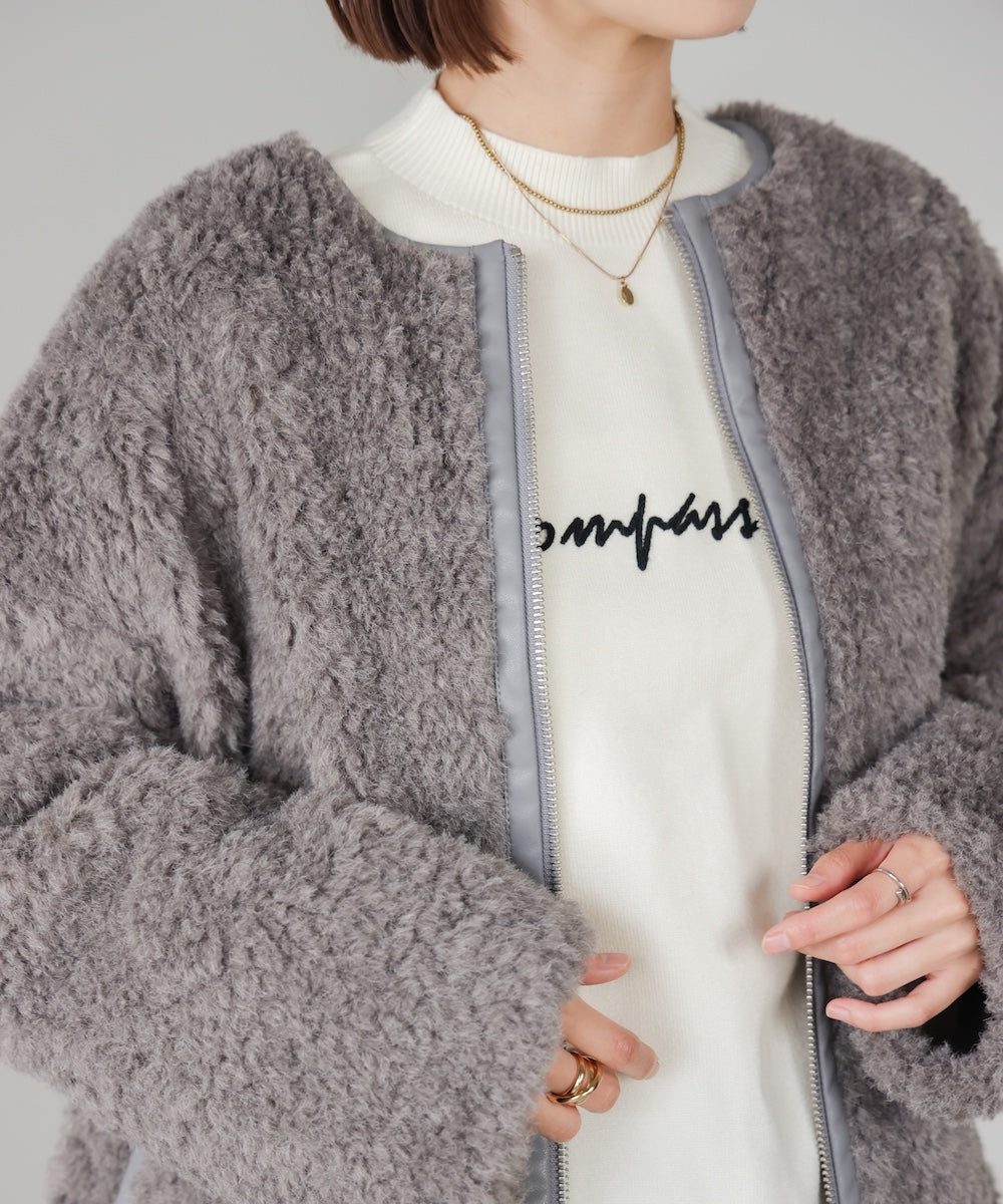 ボアショートアウター［11/19発送予定］