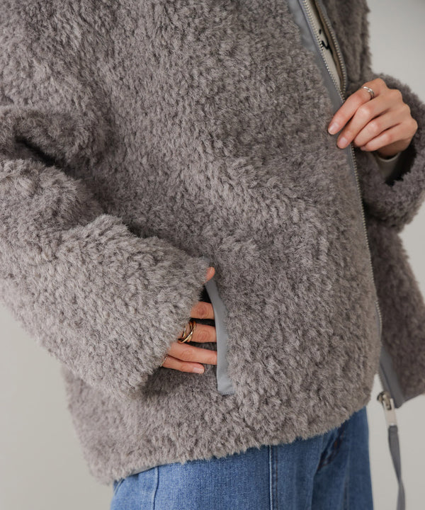 ボアショートアウター［11/19発送予定］