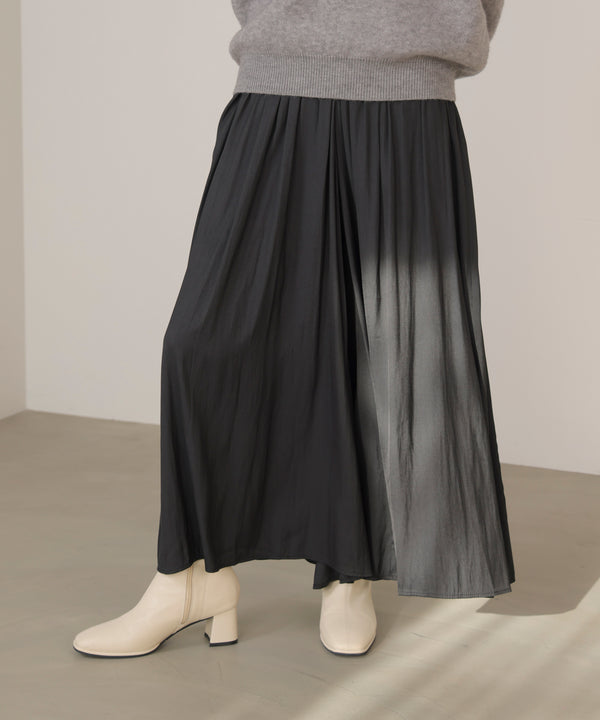 ギャザーウエストワイドパンツ