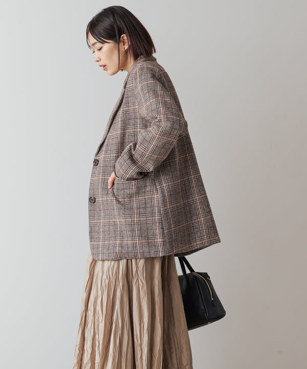 【WEB限定】チェック柄ジャケット