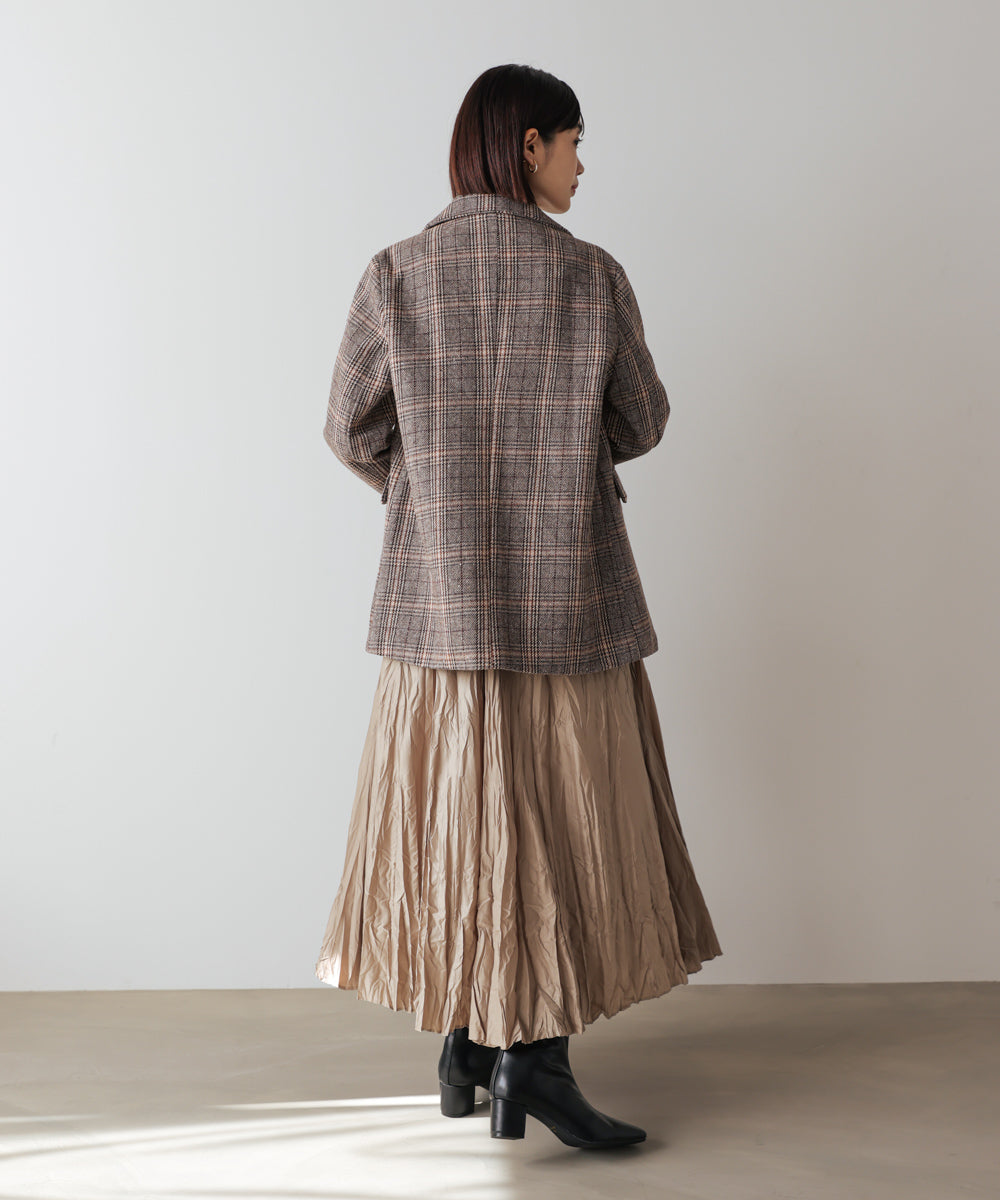 【WEB限定】チェック柄ジャケット