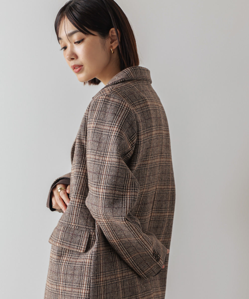 【WEB限定】チェック柄ジャケット