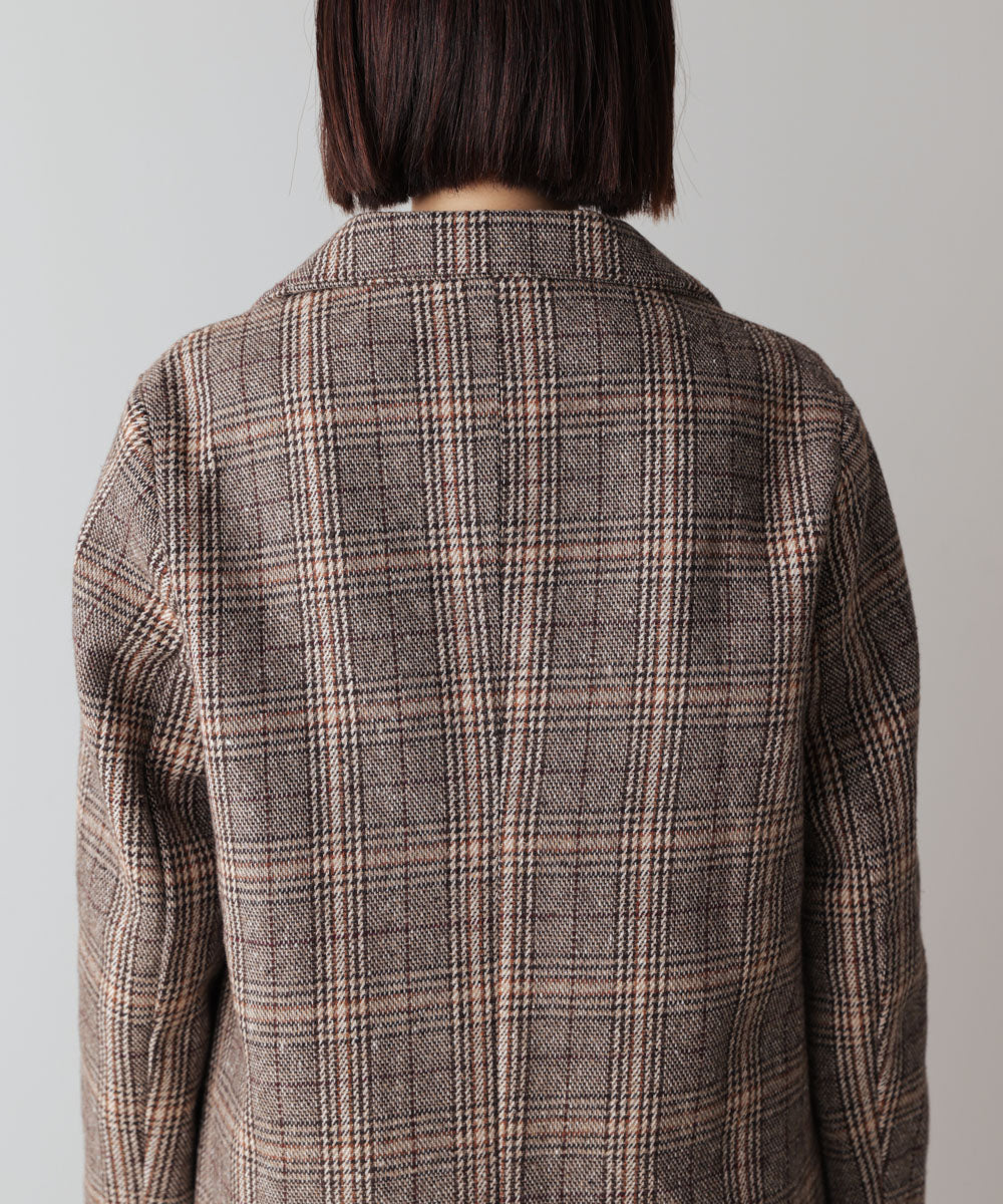 【WEB限定】チェック柄ジャケット