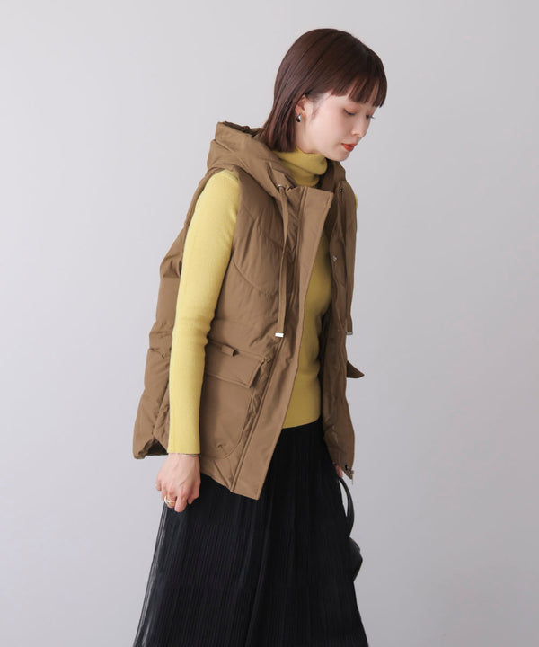 中綿フードベスト