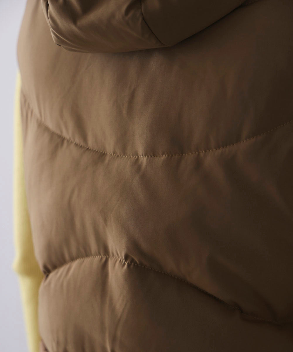 中綿フードベスト