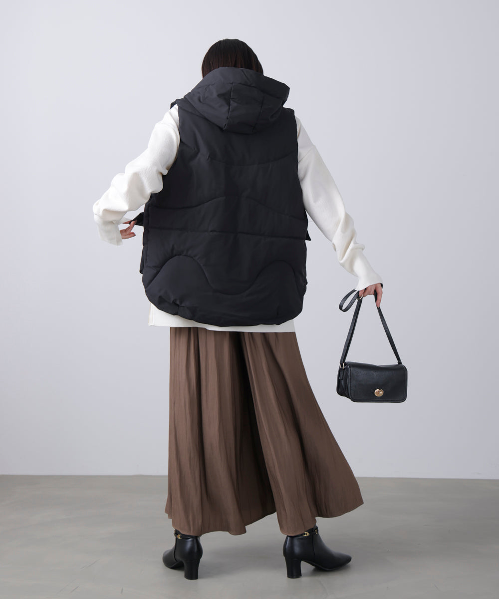 中綿フードベスト