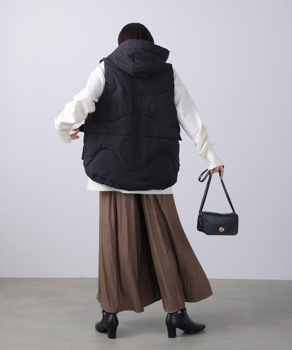 中綿フードベスト