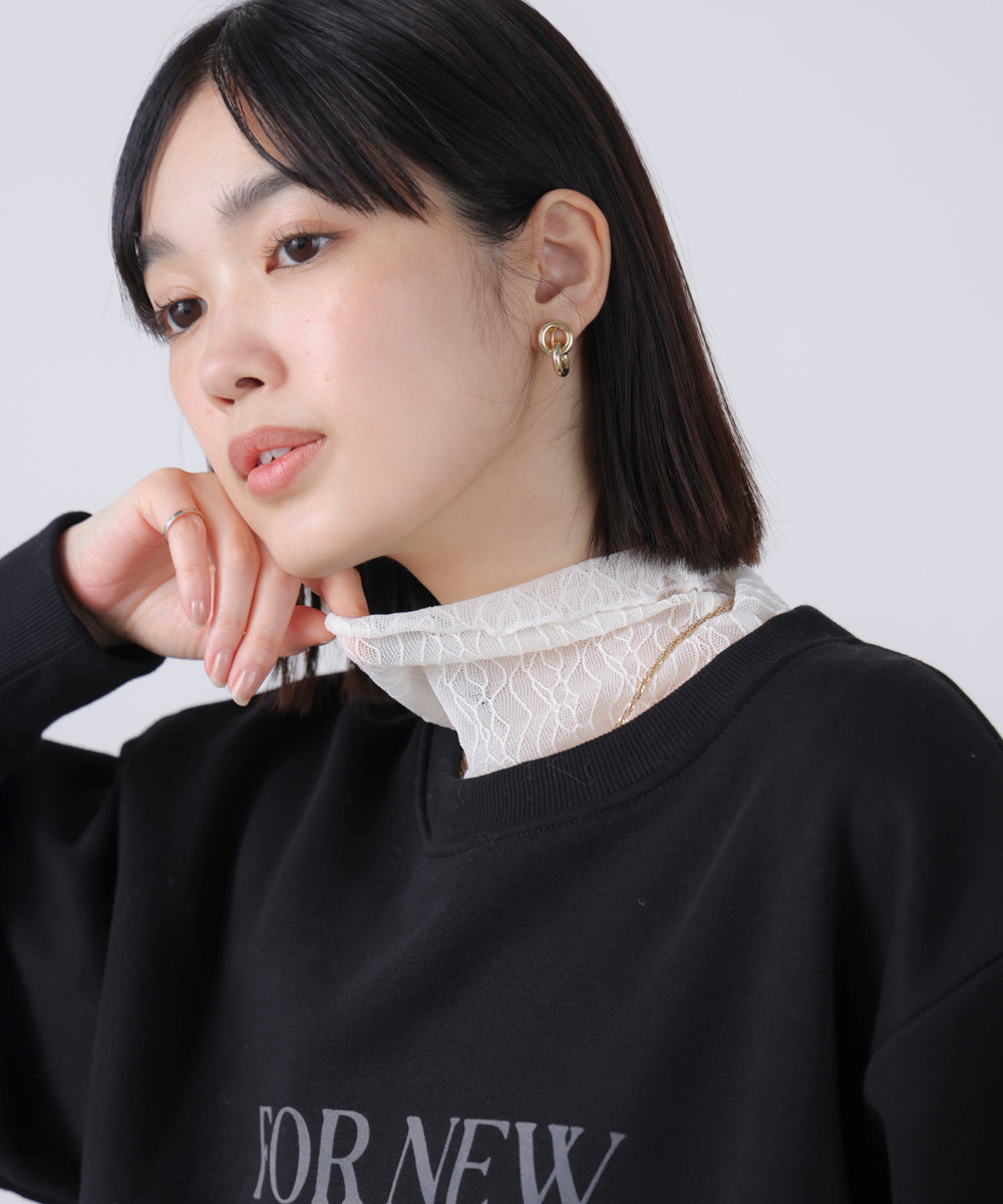 幾何学柄レースタートル