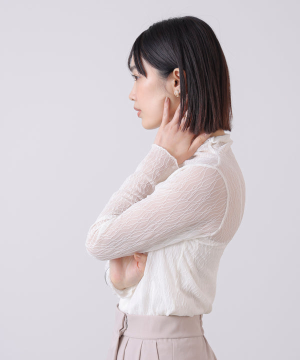 幾何学柄レースタートル