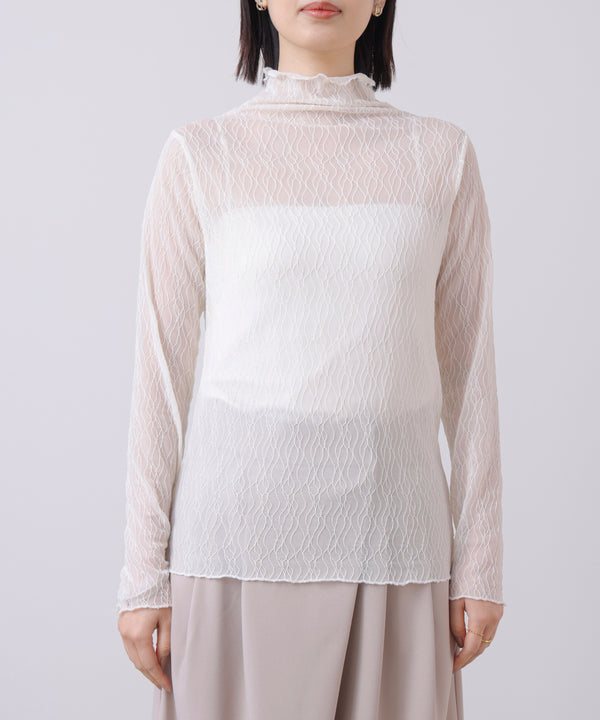 幾何学柄レースタートル