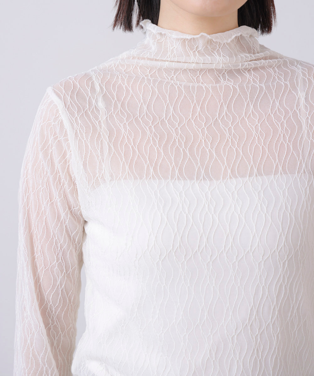 幾何学柄レースタートル