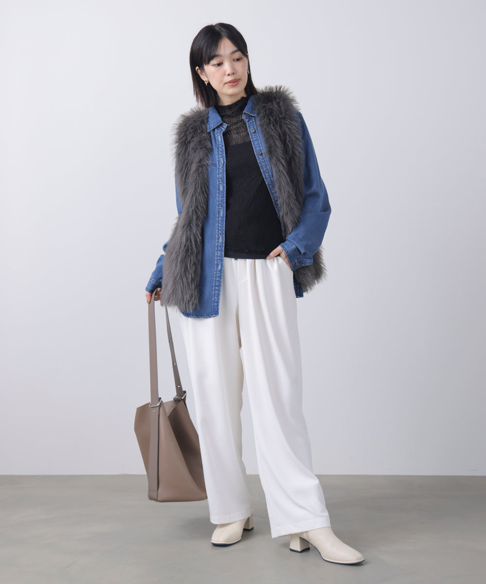 幾何学柄レースタートル