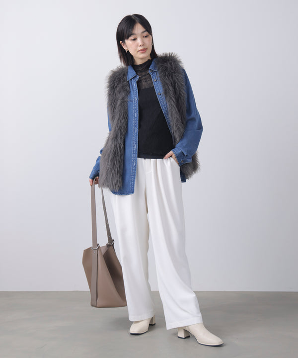 幾何学柄レースタートル