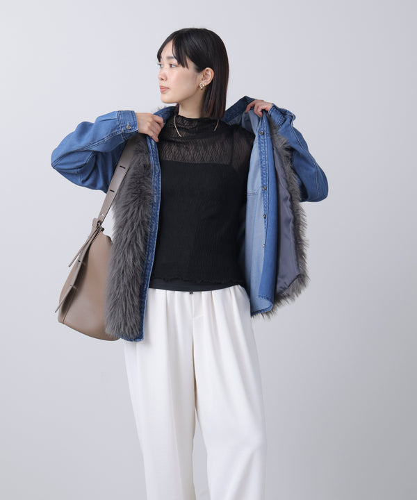 幾何学柄レースタートル