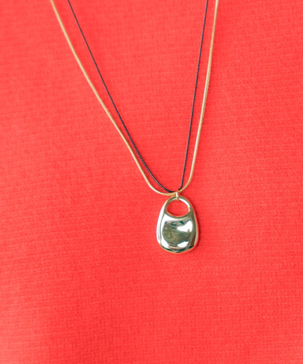 ワントップ２連ネックレス