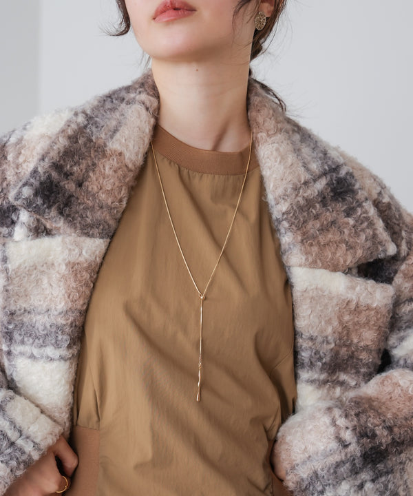 センターシズクスライトネックレス