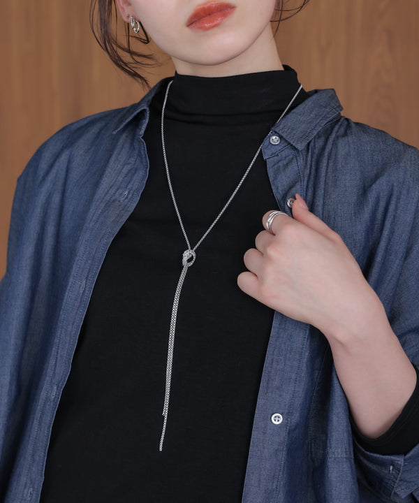 ネジリチェーンネックレス