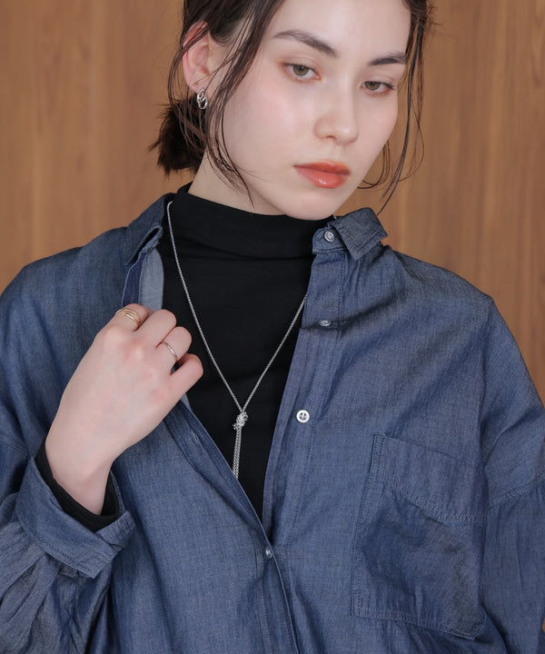 ネジリチェーンネックレス